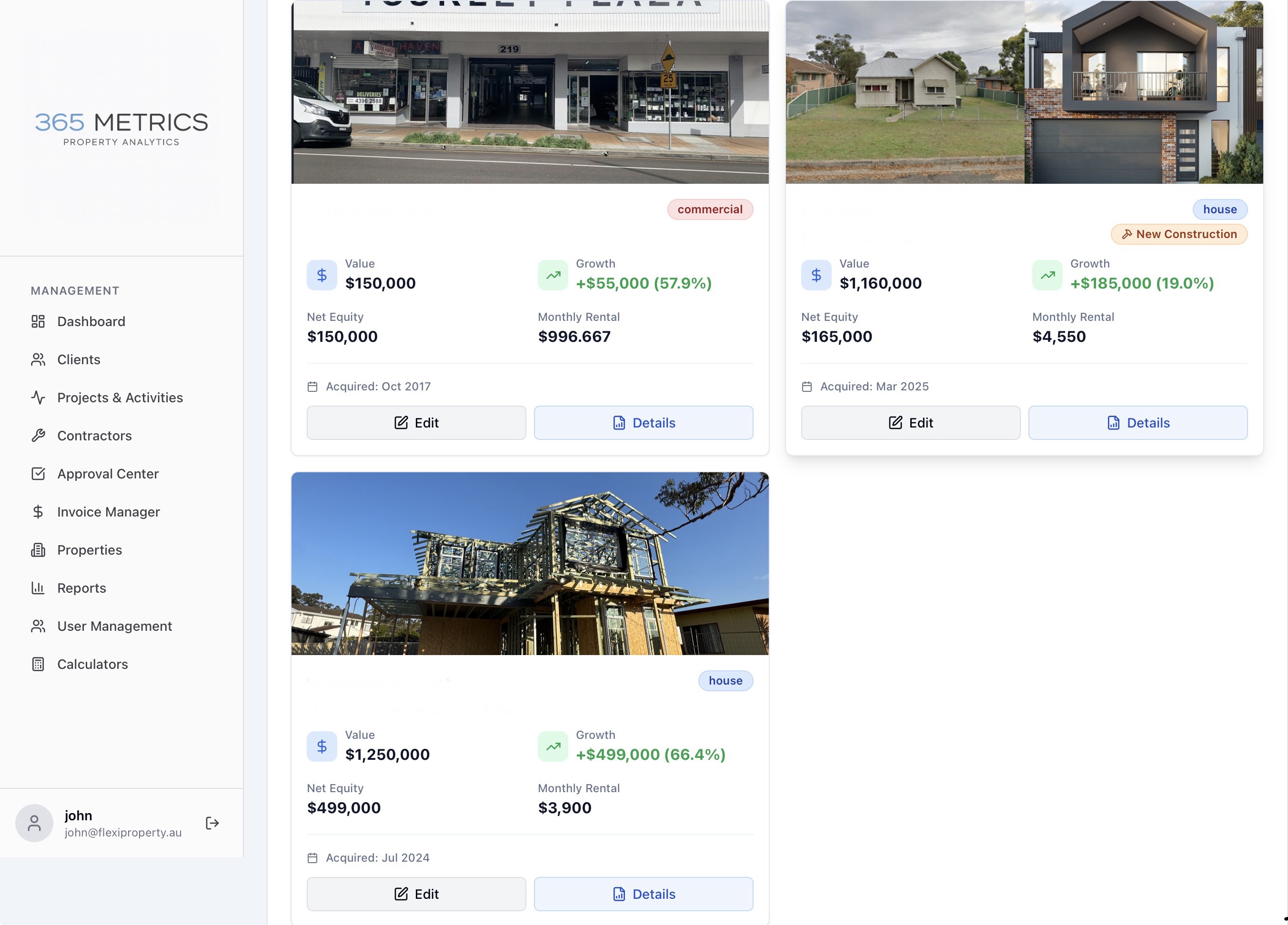 365 Metrics — Data-Driven Insights